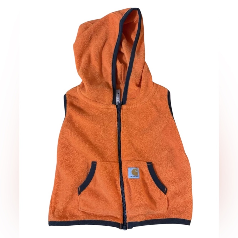 Orange Baby Carhartt Vest-9 Months